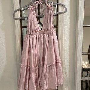 Lulus Pink Sundress